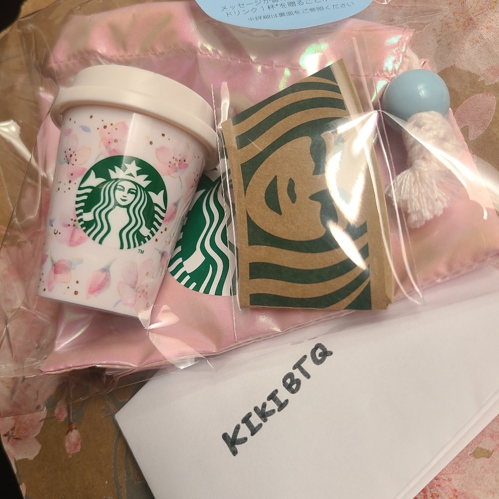 Mini Cup Starbucks Japan NIP + Paper Sakura Bag 2025